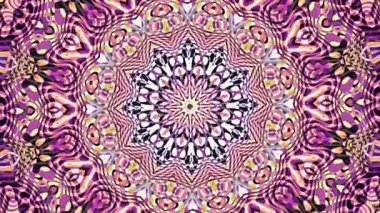 Süslemeli mandala döngü arkaplanı