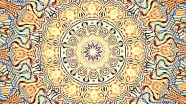 Süslemeli mandala döngü arkaplanı