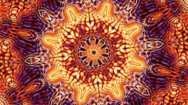 Süslemeli mandala döngü arkaplanı