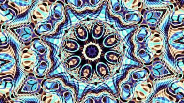 Süslemeli mandala döngü arkaplanı