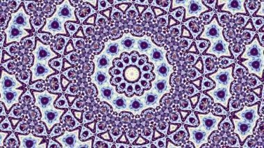 Süslemeli mandala döngü arkaplanı