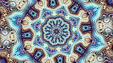 Süslemeli mandala döngü arkaplanı