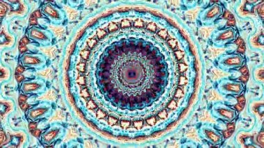 Süslemeli mandala döngü arkaplanı