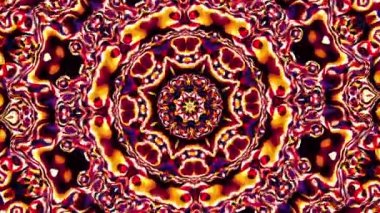 Süslemeli mandala döngü arkaplanı