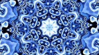 Süslemeli mandala döngü arkaplanı