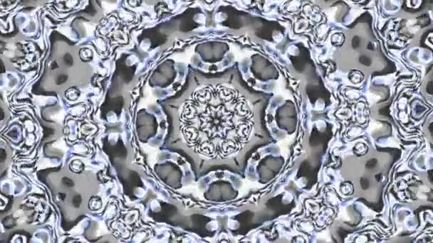 Ornate mandala loop background — Stock Video