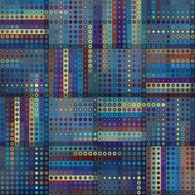 Geometrik soyut desen.