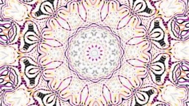 Süslemeli mandala döngü arkaplanı