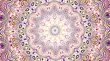 Süslemeli mandala döngü arkaplanı