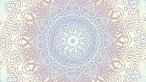 Ornate mandala loop fundo — Vídeo de Stock