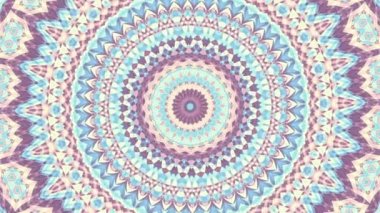 Süslemeli mandala döngü arkaplanı