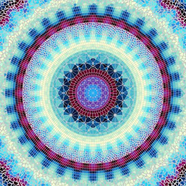 Dikişsiz mozaik desen