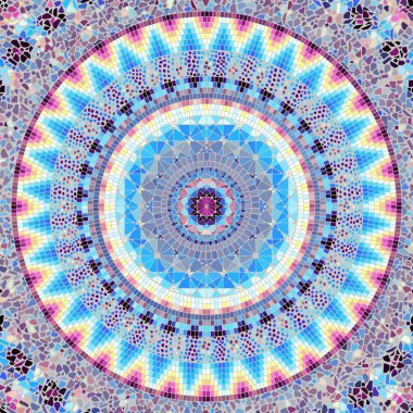 Dikişsiz mozaik desen