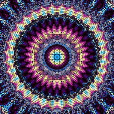 Dikişsiz mozaik desen