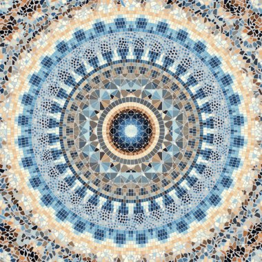 Dikişsiz mozaik desen