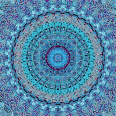 Dikişsiz mozaik desen