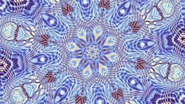 Süslemeli mandala döngü arkaplanı