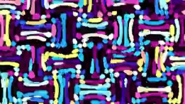 Psikedelik hareket arkaplanı