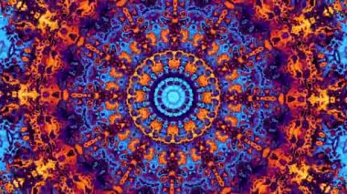 Süslemeli mandala döngü arkaplanı