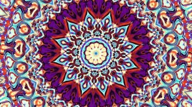 Süslemeli mandala döngü arkaplanı