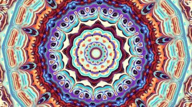 Süslemeli mandala döngü arkaplanı