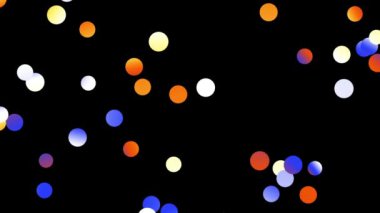 Renkli polka dot arka plan