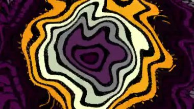 Psikedelik hareket arkaplanı