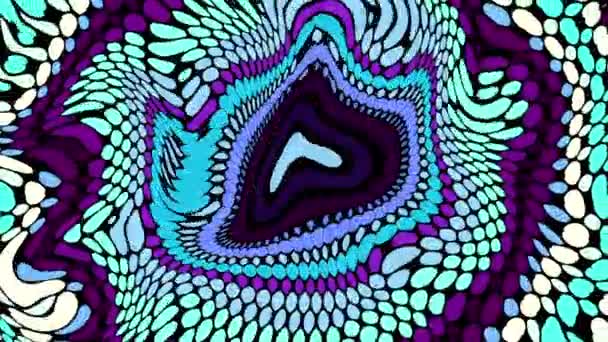 Psychedelic fundo em movimento — Vídeo de Stock