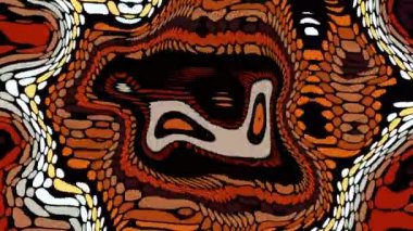 Psikedelik hareket arkaplanı