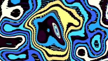 Psikedelik hareket arkaplanı