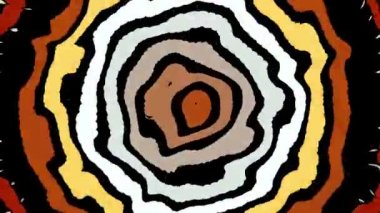 Psikedelik hareket arkaplanı