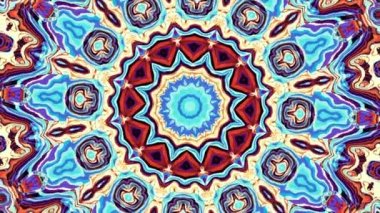 Süslemeli mandala döngü arkaplanı