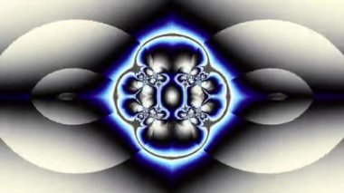 Gelecekçi soyut döngü arkaplanı