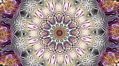 Süslemeli mandala döngü arkaplanı