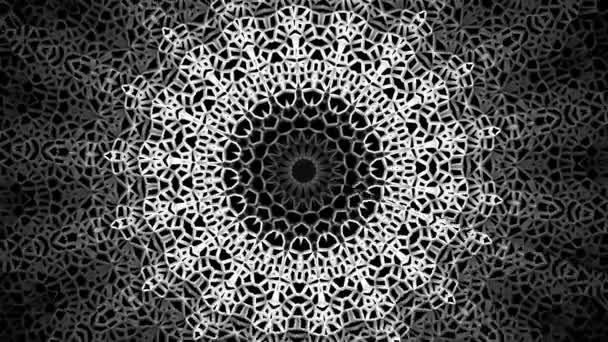 阿拉伯文几何图案 — 图库视频影像