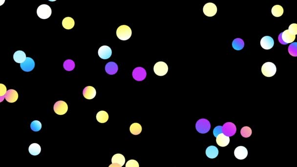 彩色圆点背景 — 图库视频影像