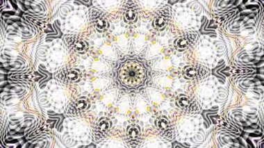 Süslemeli mandala döngü arkaplanı