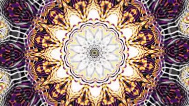 Süslemeli mandala döngü arkaplanı