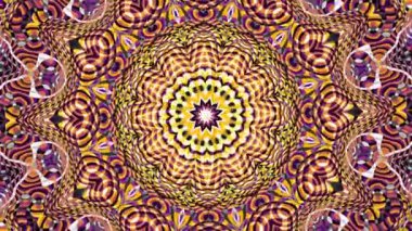 Süslemeli mandala döngü arkaplanı