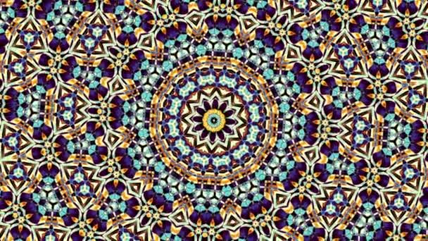 Süslemeli mandala döngü arkaplanı — Stok video