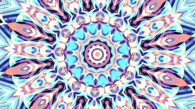 Süslemeli mandala döngü arkaplanı