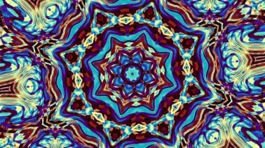Süslemeli mandala döngü arkaplanı
