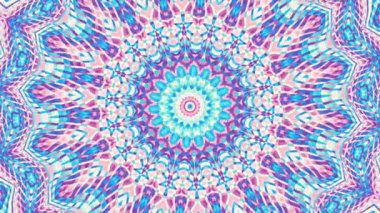 Süslemeli mandala döngü arkaplanı