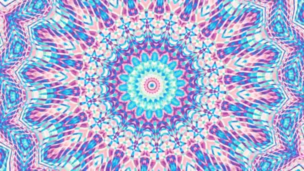 Ornate Mandala-Schleife Hintergrund — Stockvideo