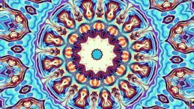 Süslemeli mandala döngü arkaplanı