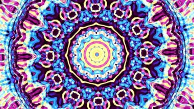 Süslemeli mandala döngü arkaplanı