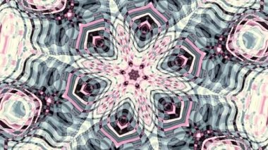 Süslemeli mandala döngü arkaplanı