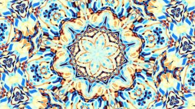 Süslemeli mandala döngü arkaplanı