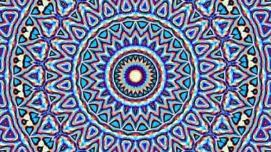 Süslemeli mandala döngü arkaplanı