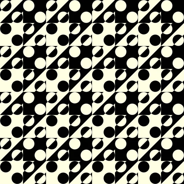 Seamless polka dot pattern — Stock Vector